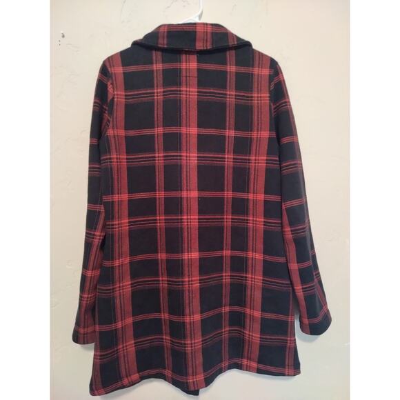 Billabong Red Plaid Jacket - Picture 2 of 7